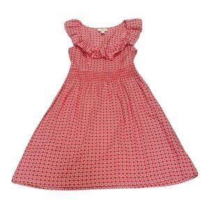 Ann Taylor Loft Red Floral Dress